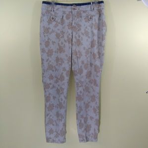 Anthropologie Cartonnier Floral Charlie Trouser